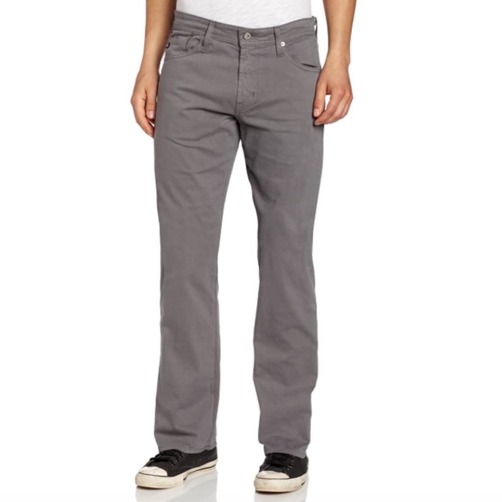 AG Adriano Goldschmied the protege jeans straight leg gray size 36
